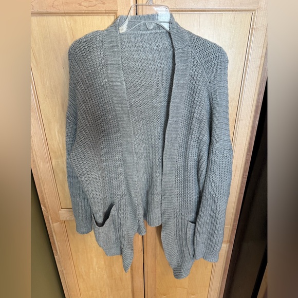 SHEIN Sweaters - Cozy Gray Women's Cardigan